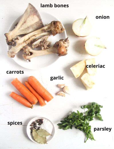 Lamb Stock or Lamb Bone Broth Recipe