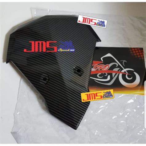 Jual Cover Tutup Carbon Tameng Plat Nomor Depan Dasi Depan Honda Vario