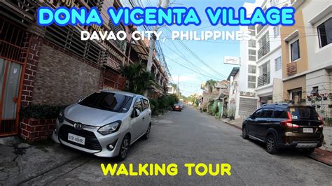 Do A Vicenta Village Walk Tour Exploring Davao City Series Youtube