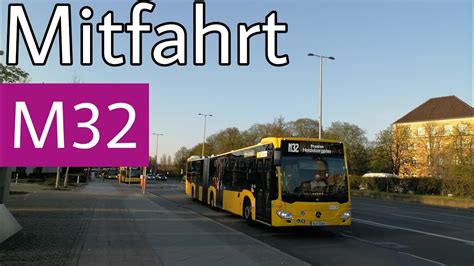 Mitfahrt Mercedes Benz Citaro C G Linie M Dallgow D Beritz