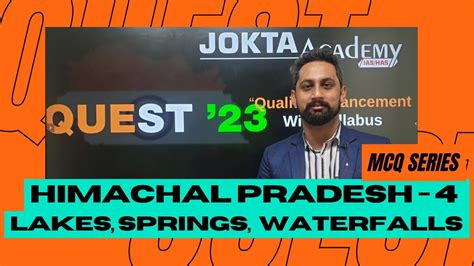 Himachal Pradesh Gk Lakes Springs Waterfalls Mcqs Quest