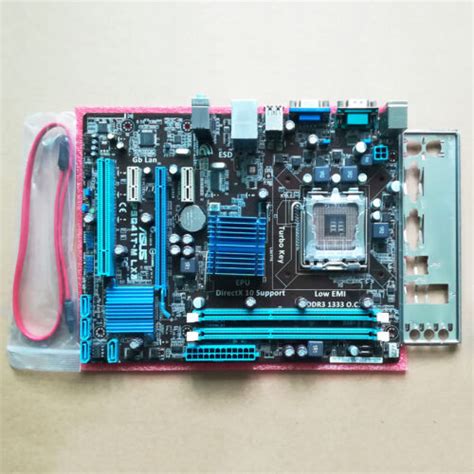 Asus P G T M Lx For Intel Socket Lga Uatx Pc Motherboard Ddr