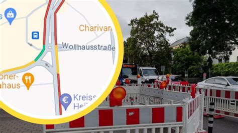 Stau Alarm In Heilbronn Baustelle Am Wollhaus Sorgt F R Verkehrs Chaos