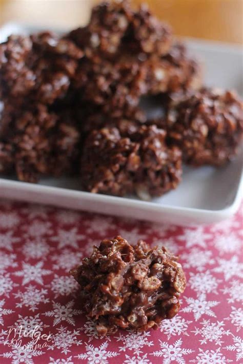 No Bake Reindeer Poop Cookies Fun And Easy Christmas Treats