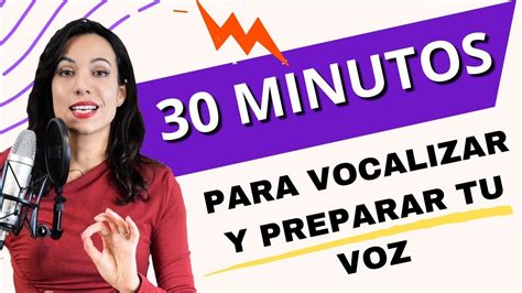 Vocalización De 30 Minutos Completos Entrenamiento Vocal Para Cantar