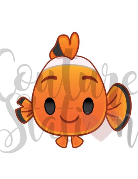 Nemo Emoji Digital Iron-on Image or Printable Disney Emoji