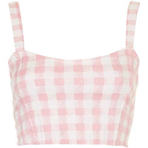 Pin By White Wolf On Pngs Pink Tops Crop Tops Sweetheart Neckline Top