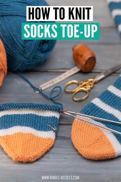 How To Knit Socks Toe Up A Tutorial For Beginners Free Pattern Sock Yarn Knitting