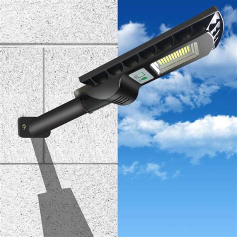 Carprie Solar Wandlamp Waterdichte Led Straat Lich Grandado