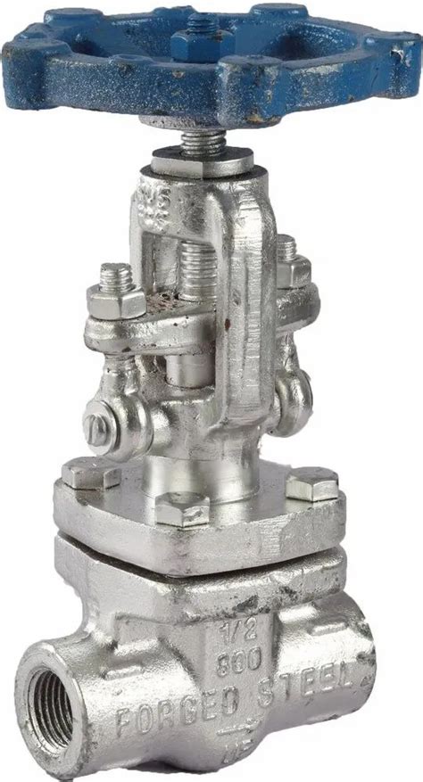 Valve Size 15 Mm Screwed End Forged Steel Gate Valve End Connection