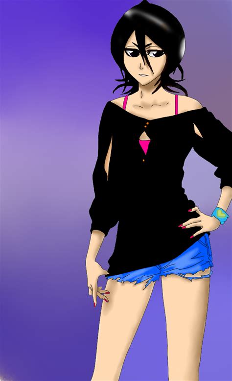 Sexy Kuchiki Rukia By Exploss On Deviantart