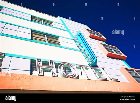 SOUTH BEACH, MIAMI, ART DECO Stock Photo - Alamy