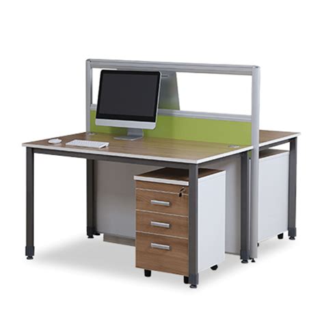 Ml 2288 Two Seater Workstation With Moveable Pedestal Ml Office Solution