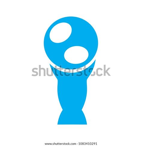 Football Cup Logo Isolated On White Stock Vector (Royalty Free ...