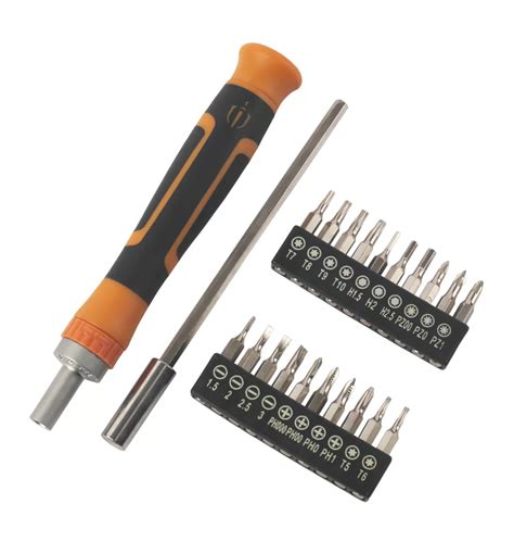 Magnusson Precision Screwdriver Bit Set 22 Pieces Screwfix