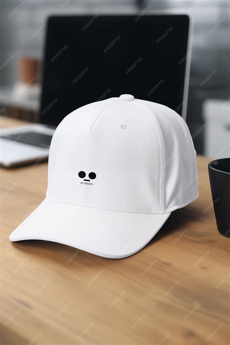 Premium Psd White Cap Mockup