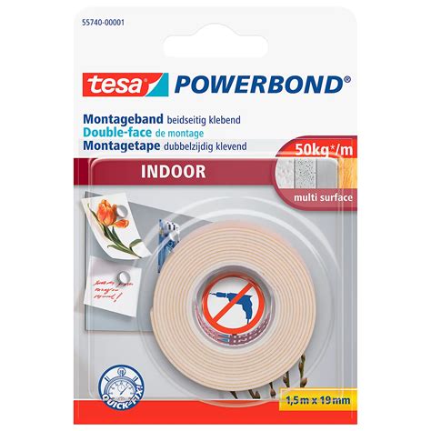 Doppelseitiges Klebeband Tesa Powerbond Indoor L M X B Mm F R