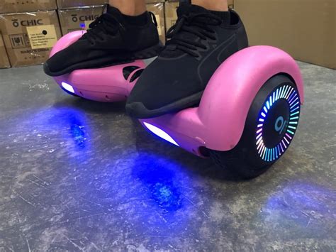 Chic Hoverboard Smart S Self Balance Scooter Pink Kiwi Hoverboard