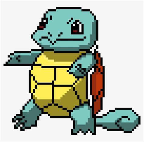 Squirtle Pixel Art Free Pdf