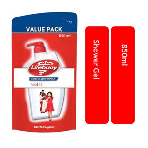 Lifebuoy Total Shower Gel Refill Pack Ml Lazada