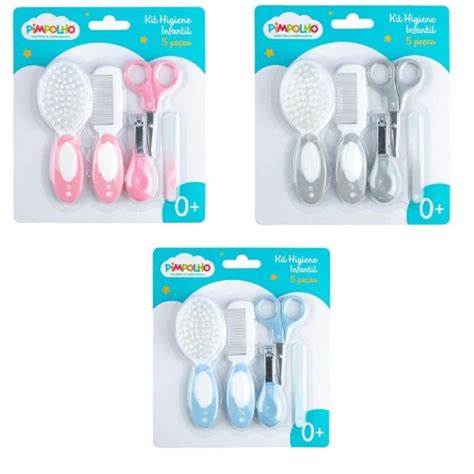 Kit Higiene para Bebes 5 peças Pimpolho Loja Pimentinha