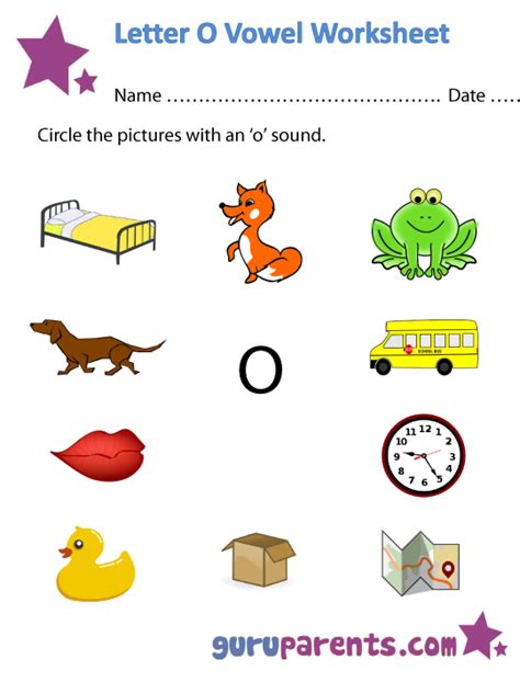 Vowel Worksheets | guruparents - Worksheets Library