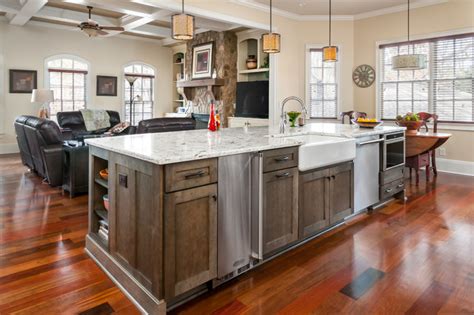 Atlanta Kitchen Renovation And Basement Design Transitional Kitchen