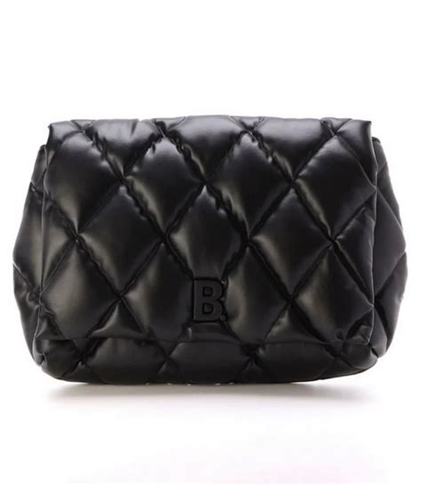 Balenciaga Touch Puffy Clutch Bag In Black Luxury Bags Wallets On