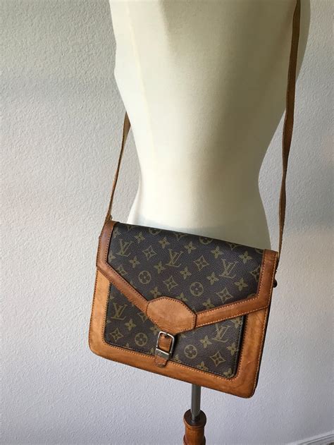 Vintage Louis Vuitton Messenger Bag Rare Etsy