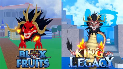 Blox Fruits Vs King Legacy YouTube