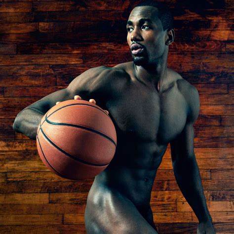 Oklahoma City Thunder Power Forward Serge Ibaka Undresses For The Mag Espn The Magazine Body