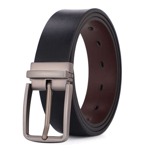 genuine leather reversible dress leather belts  men premium quality