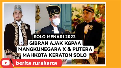 Kejutan Gibran Hadirkan Gusti Purboyo Gusti Bhre Meriahkan Solo