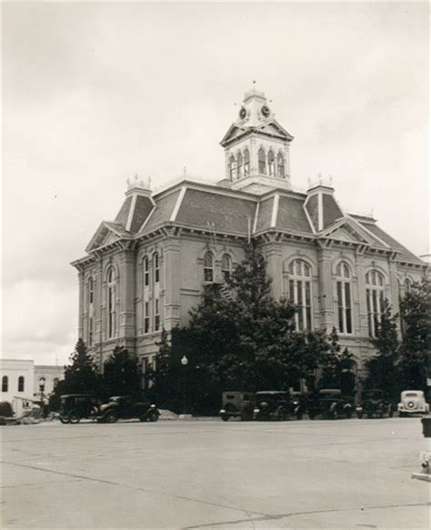 The 1888 Austin county courthouse Bellville Texas.