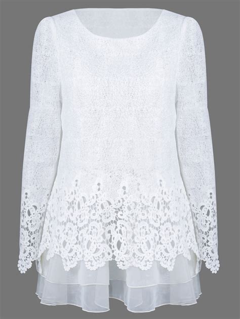 The Lacy White Christmas Blouse Debora M Coty