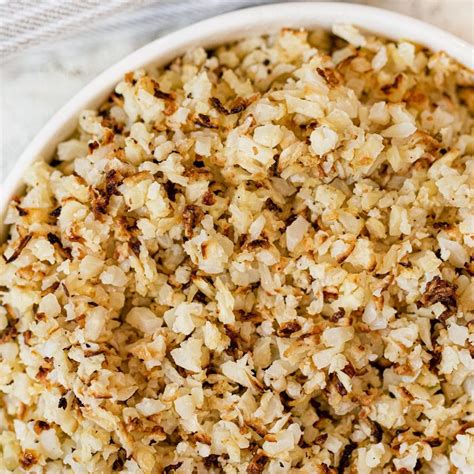 Easy Roasted Cauliflower Rice Crispy Flavorful Cooking Made Healthy