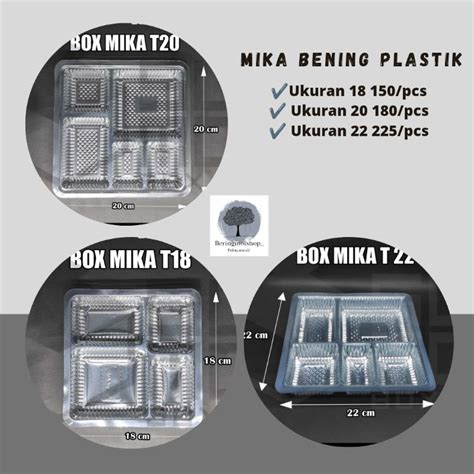 Jual MIKA PLASTIK MIKA SEKAT MIKA BENING SEKAT UNTUK BOX NASI