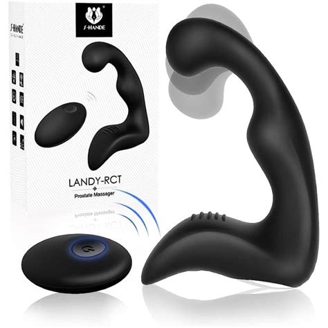 Estimulador Vibrador de Próstata Controle Remoto Landy S hande Sex Shop