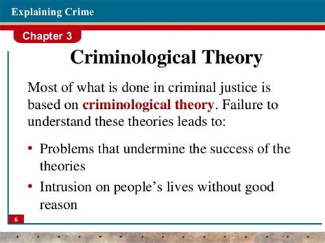 Criminology Theories List