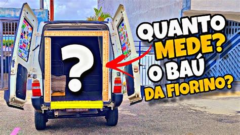 Medidas Do Ba Da Fiorino Youtube