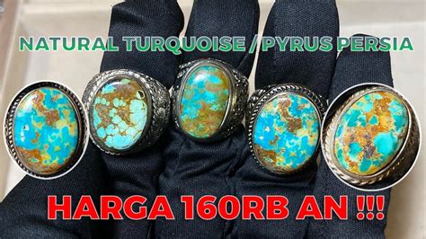 Review Harga Pirus Persia Turquoise Murah Meriah Mewahhh Youtube