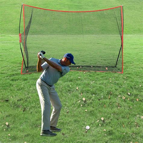 Large Heavy Duty Backyard Golf Hitting Practice Net 10 X 7 Zincera