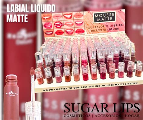 Labial Liquido Mousse Matte Gama 6 De Pzas Italia Deluxe