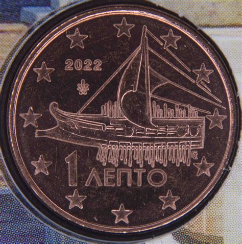 Greece 1 Cent Coin 2022 Euro Coins Tv The Online Eurocoins Catalogue