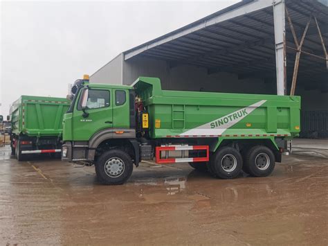 Euro2 Sinotruck 40 Ton New Used 10 Wheels HOWO Dump Tipper Second Hand