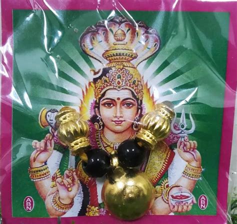 AMMAN POTTU THALI SET/ அம்மன் பொட்டு தாலி செட் | Lazada