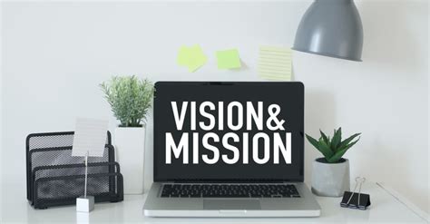 Free Mission And Vision Template