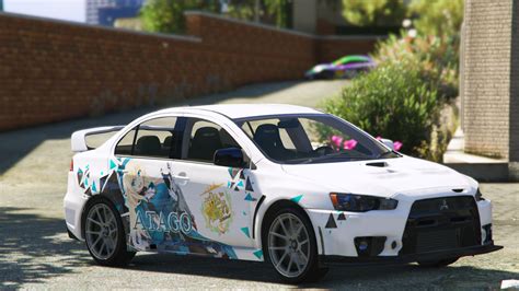 Mitsubishi Lancer EVO X FQ 400 Kantai Collection GTA5 Mods