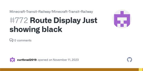 Route Display Just showing black · Issue #772 · Minecraft-Transit ...