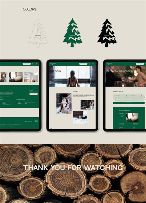 FOREST HOTEL & SPA | WEBSITE | UX/UI DESIGN on Behance